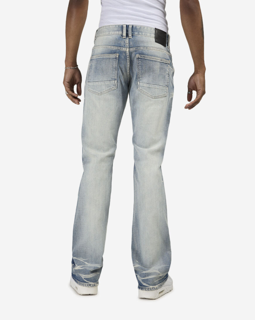 Shop Smoke Rise Chaos Abyss Jeans JP26S446SN-BLU blue | SNIPES USA