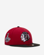 59Fifty Chicago Black Hawks Fire Red Fitted Hat