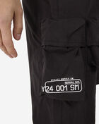 Smoke Rise Brushed Utility Nylon Cargo Pants WP24181SN-BLK Black 3