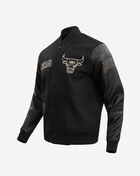 PRO STANDARD Black and Gold Chicago Bulls Varsity Jacket BCB6513716-JBK Black 2