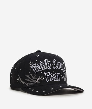 Faith Love Fear Full Wool Acrylic Trucker Hat