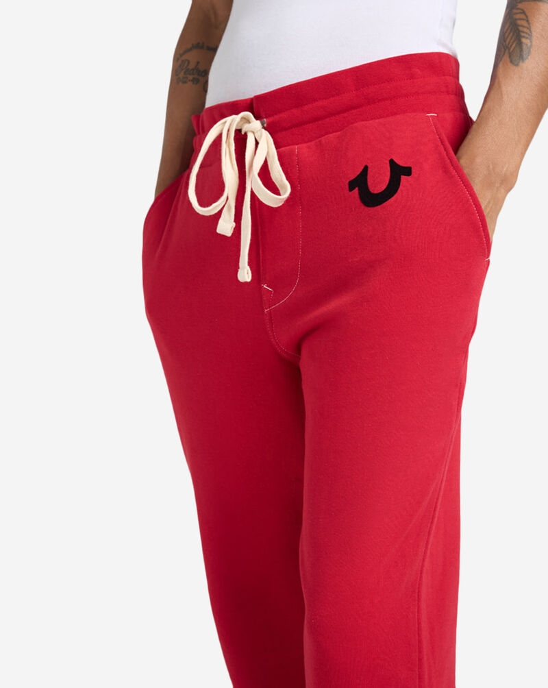 True Religion Classic Logo Jogger MA0H023MF4-RED Red 3