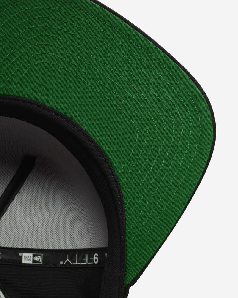 New Era 9Fifty A-Frame Atlanta Braves BHM Snapback Hat 70919352 Black 4