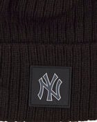 New Era New York Yankees Rubberized Knit Beanie 60833855 Black 2