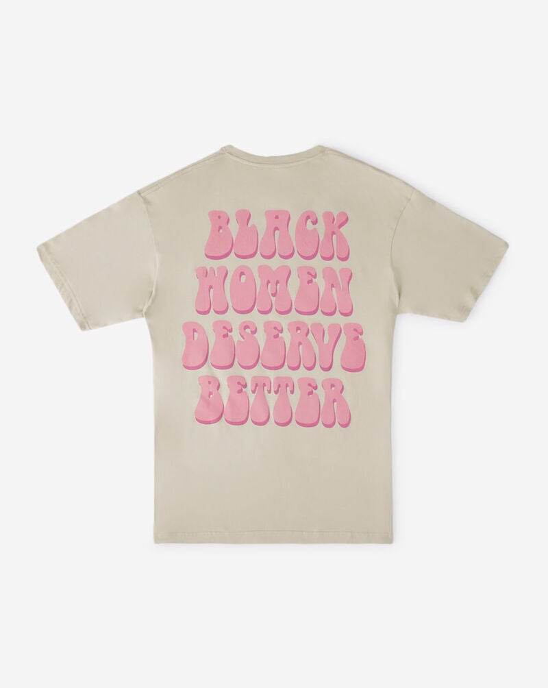 Support Black Colleges Support Black Colleges Tee SBC-SBWLOGSSTEE-SAND Beige 3