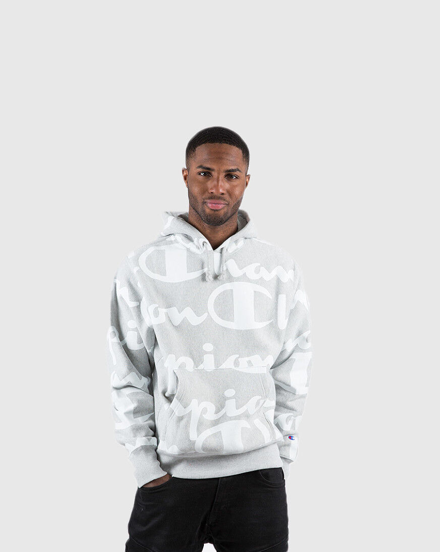 Champion reverse weave aop hoodie Clearance