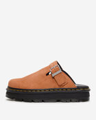 Dr. Martens Zebzag Suede Slingback Platform Mules 31937800 Orange 1