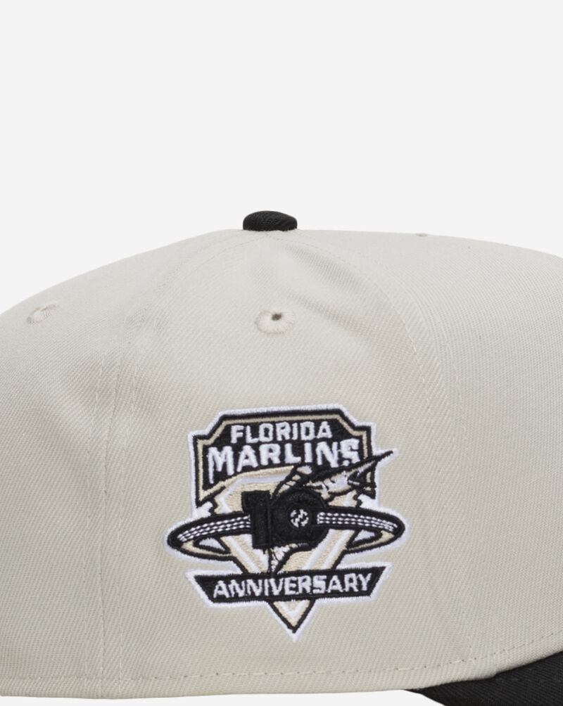 New Era 9Fifty Florida Marlins A-Frame Snapback Hat 71012993 Grey 2