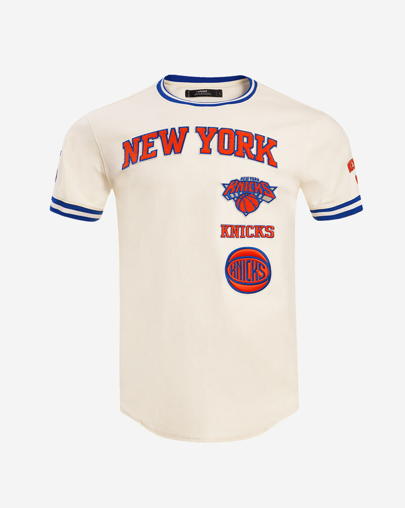 PRO STANDARD New York Knicks Retro Classic Double Knit Tee BNK156100-ERB cream 1