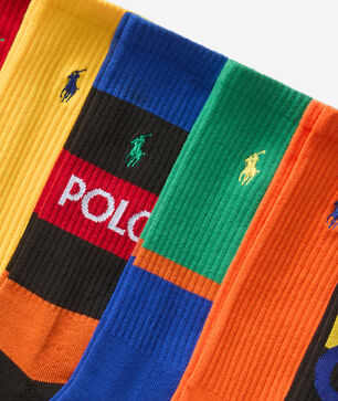 Colorblock Pony Quarter 6PK (L)