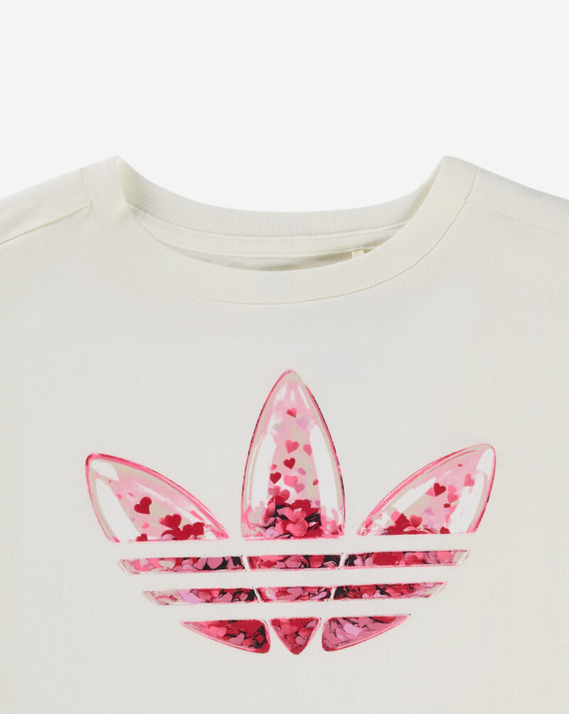 adidas Grade School Confetti Trefoil Tee OA04172-AC11 cream 2