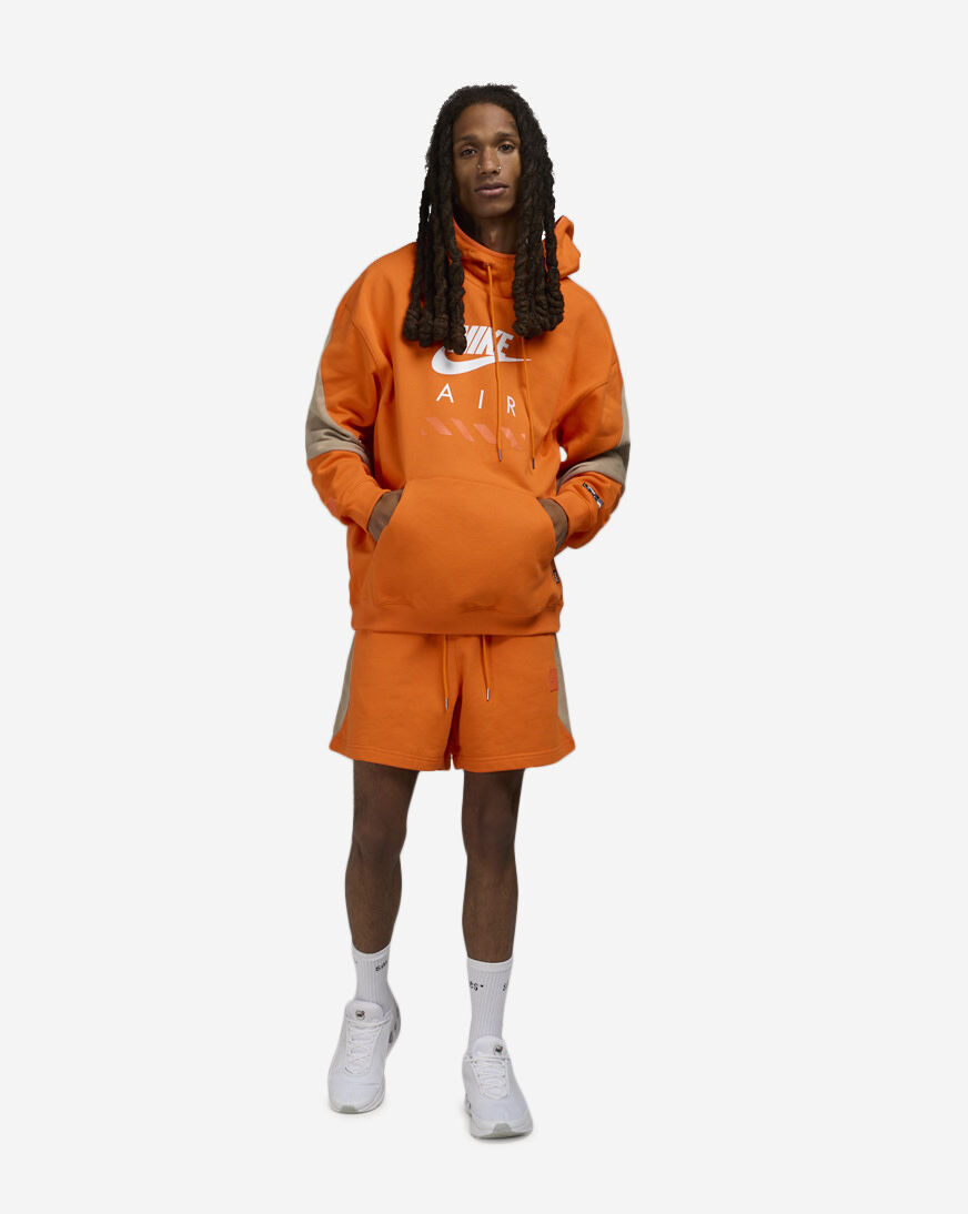Shop Nike NSW Fleece Shorts HJ0293-819 orange | SNIPES USA