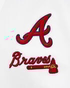 Atlanta Braves Classic Cropped Pullover Hoodie