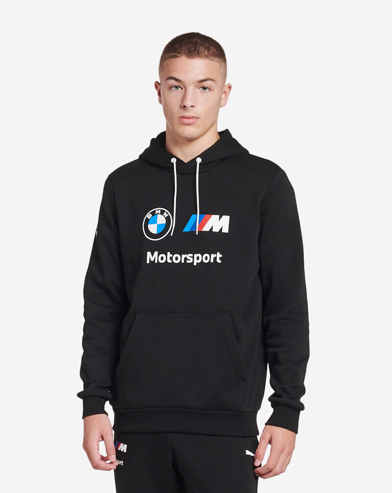 Shop PUMA BMW M Motorsport Essential Fleece Hoodie 53624301 black ...