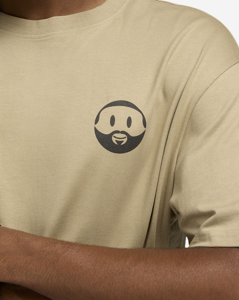 WE THE BEST Ok To Be Happy Face Tee WTB010-03738 Brown 3