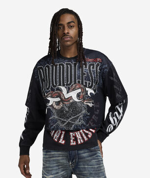 Boundless Mesh Long Sleeve Top