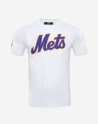 PRO STANDARD New York Mets Classic Chenille Double Knit Tee LNM131583-WHT White 1