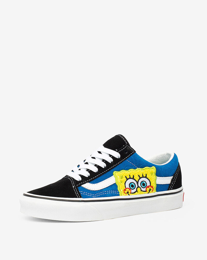 blue spongebob vans