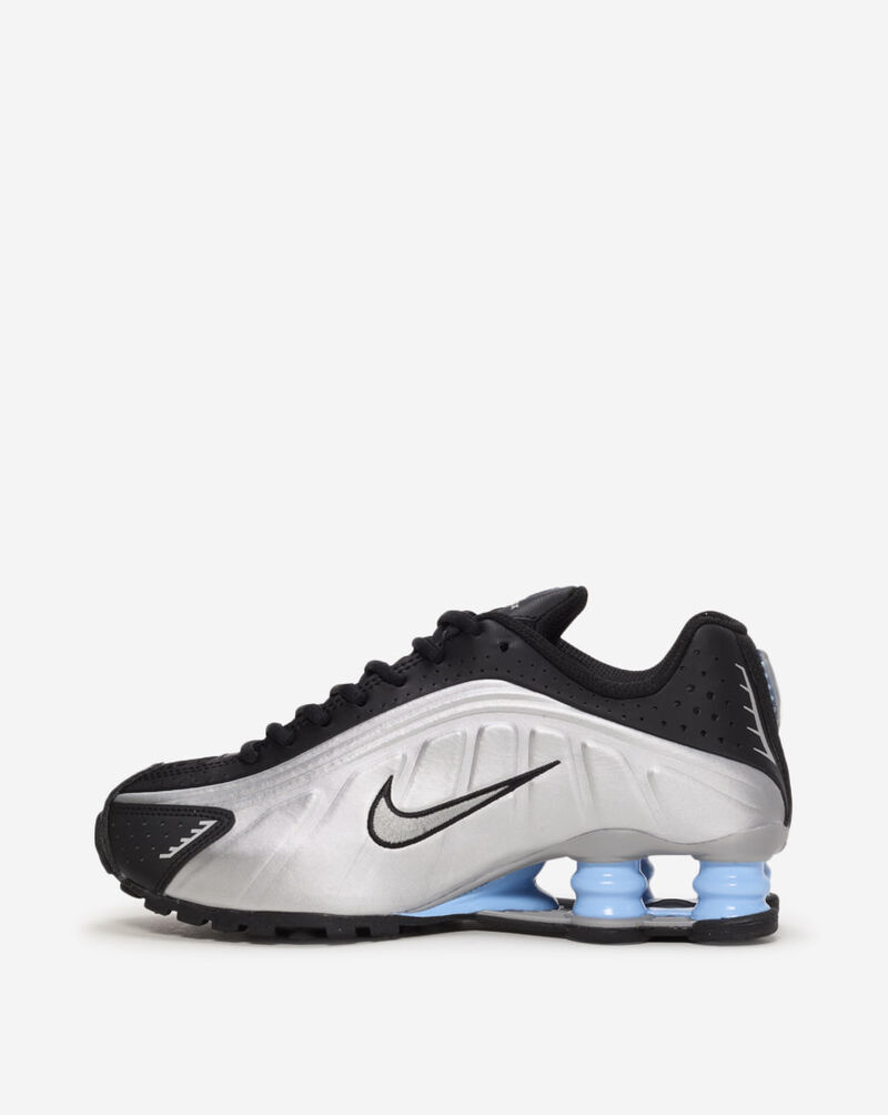 Nike Big Kids' Shox R4 CW2626-004 silver 1