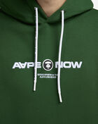 AAPE Dip Dye Fleece Hoodie AAPSWMB325XXNGRX Green 3
