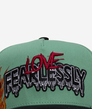Love Fearlessly Vampire Twill Trucker Hat