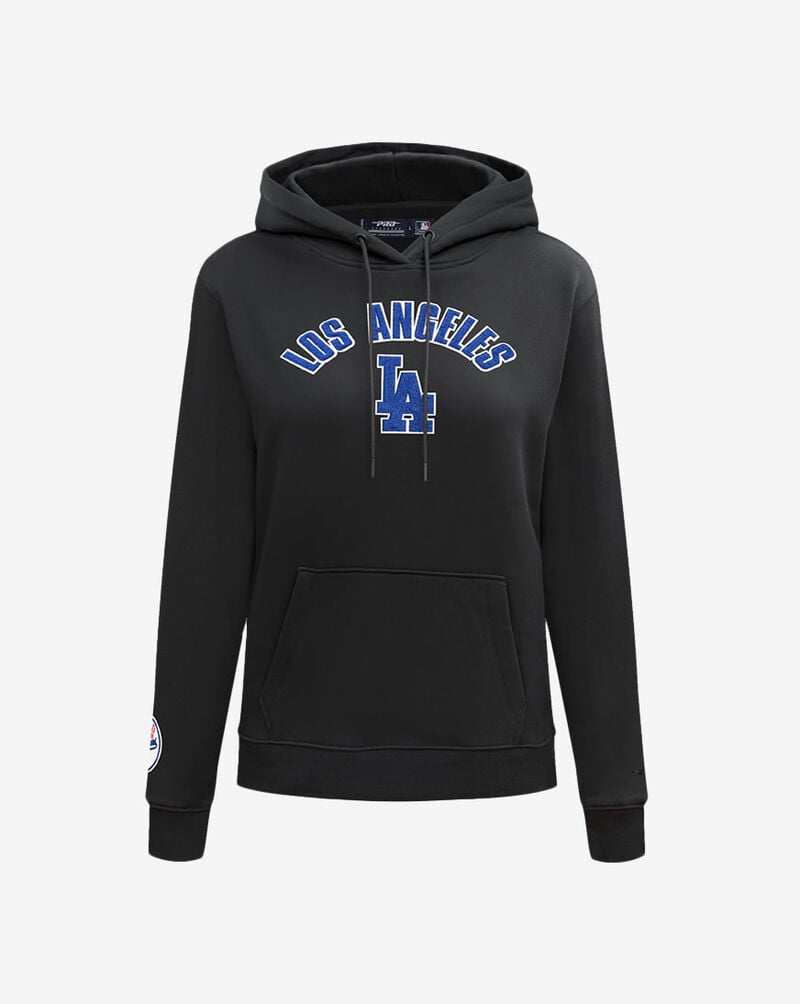PRO STANDARD Los Angeles Dodgers Classic Fleece Pull Over Hoodie LLDC34404-BLK Black 1