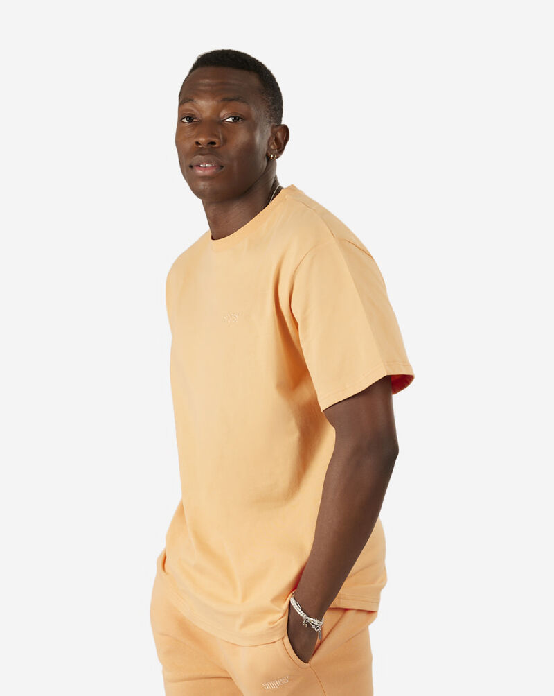 SNIPES Small Logo Essential Tee SNQ123004-PYA Orange 2