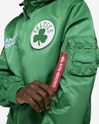 Alpha Industries Historic L-2B Boston Celtics Hooded Bomber Jacket