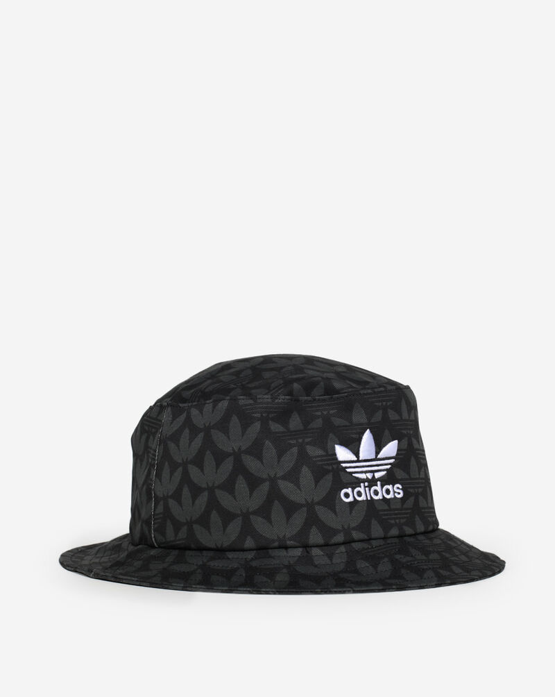 adidas Originals Trefoil Monogram Bucket Hat GB7949 Black 2