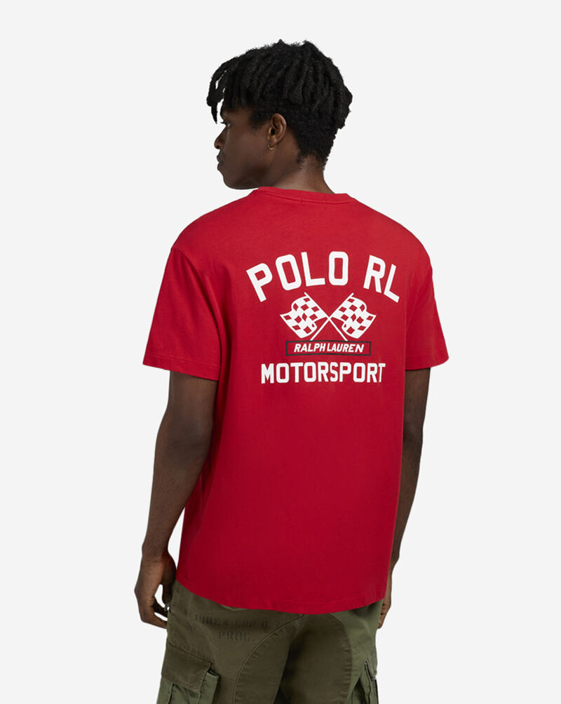 Polo Ralph Lauren Classic Fit Slub Jersey Graphic T-Shirt 710972611002-RED Red 2