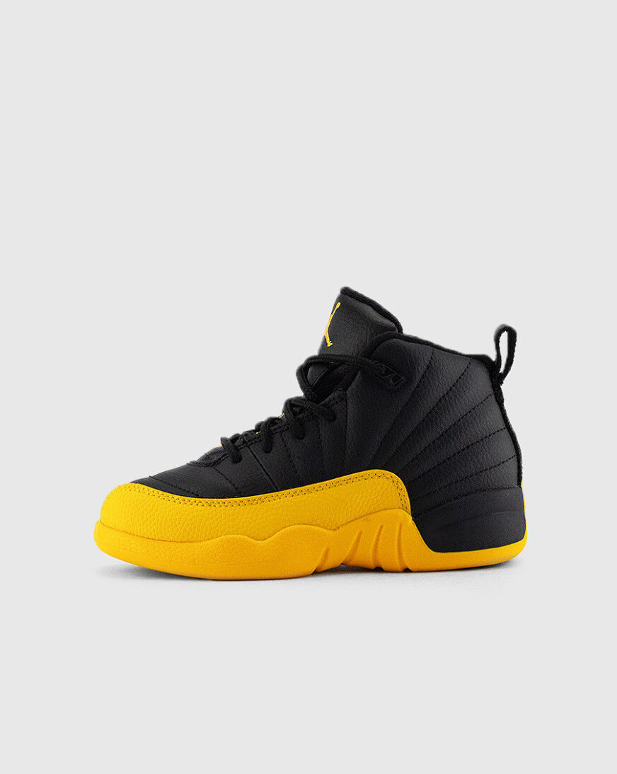 black yellow jordan 12