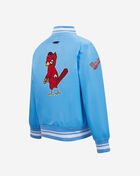 Big Boys' St. Louis Cardinals Retro Classic Rib Satin Jacket