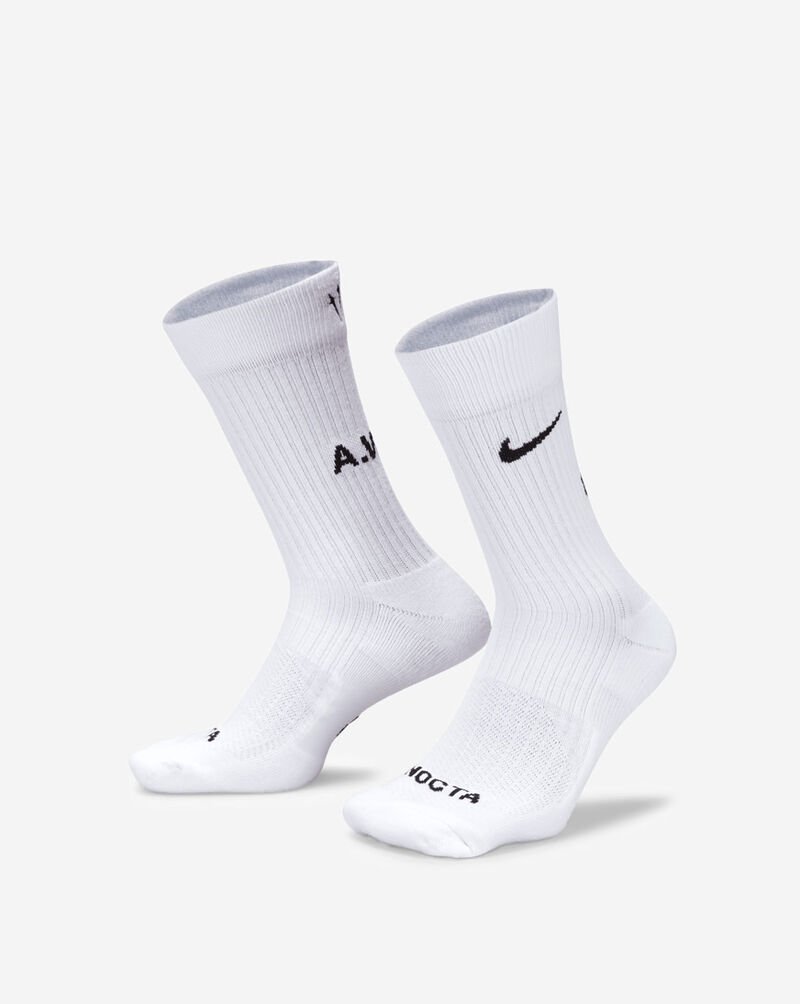 Nike NOCTA Crew Socks 3 Pack DD9240-100 White 1