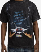 Reason Back To The Future Road Tee BTTF-02 Black 3