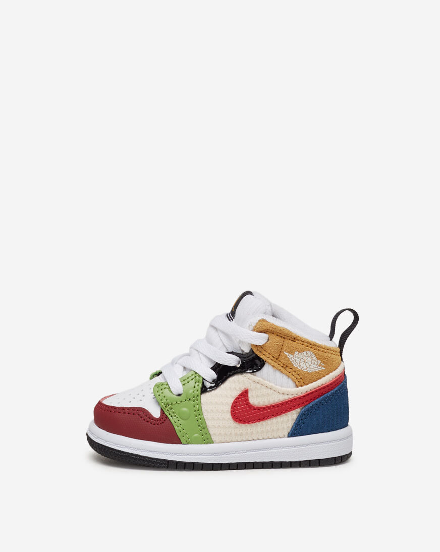 Shop Jordan Toddler Jordan 1 MId SE DR6959 100 white SNIPES USA