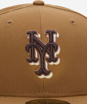 59Fifty New York Mets Light Bronze Fitted Hat