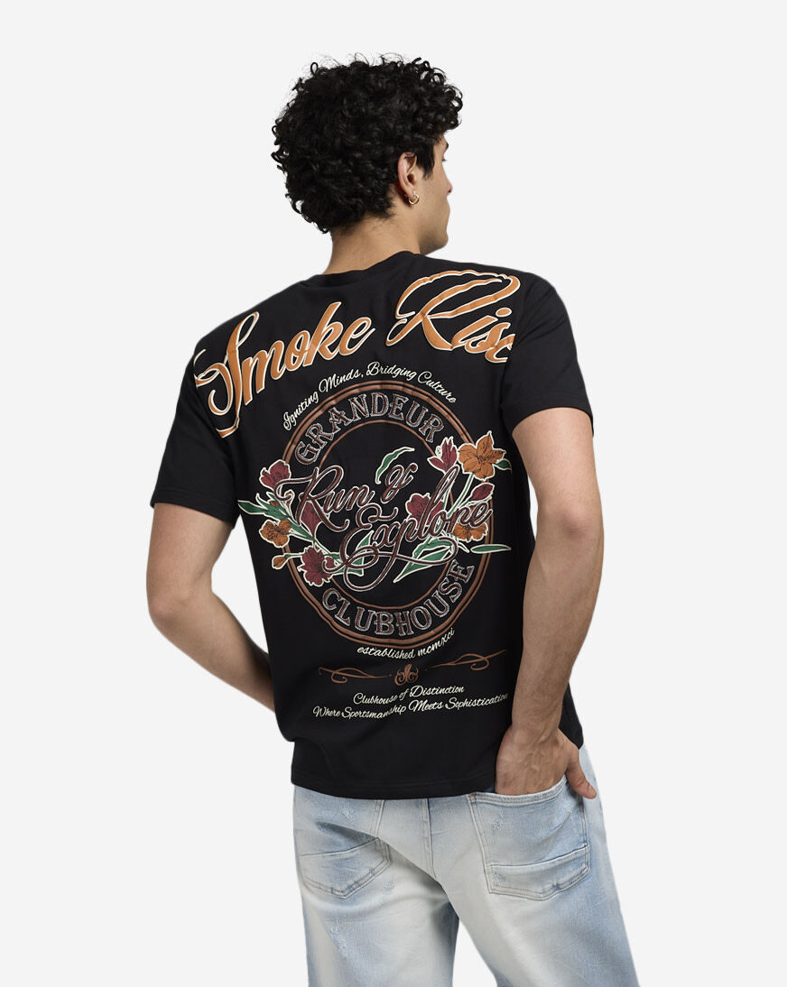 ウェア Setinn Tour TEE Shop Smoke Rise Escape Tee KT24571SNZ-BLK black | SNIPES USA