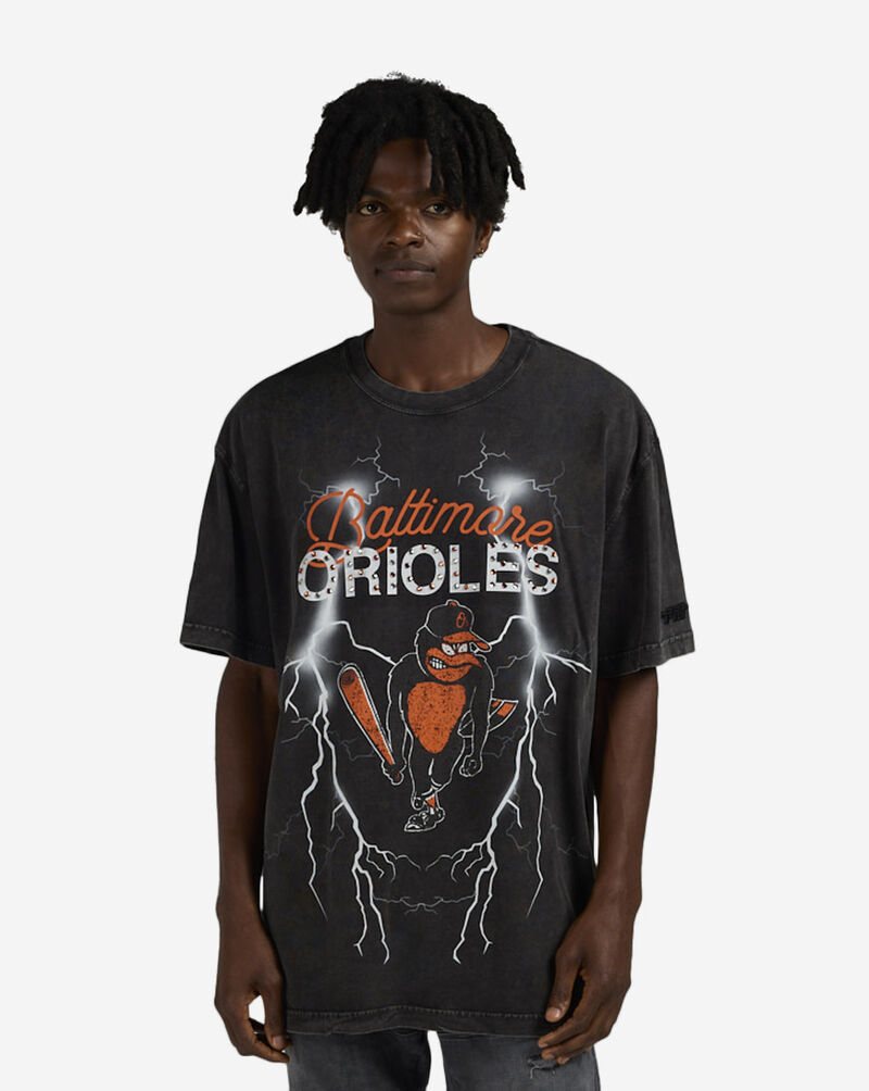 PRO STANDARD Baltimore Orioles Lightning Tee FDL54117490-WBK Black 1