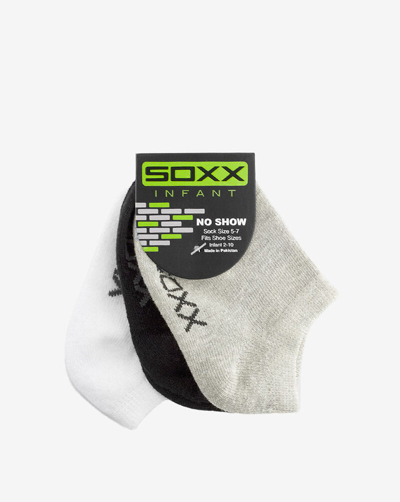 Soxx Infant No Show Socks (5-7) PL-SX5314207 Multi 1