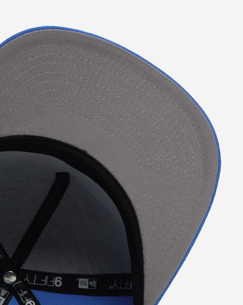 New Era 9Fifty Detroit Lions Script A-Frame Snapback Hat 60957157 Blue 4