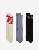 Reflective Plush Cush Crew Socks