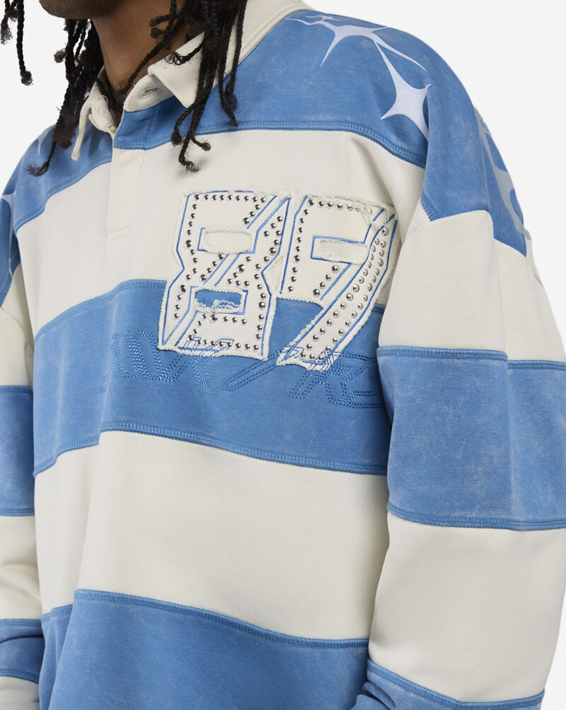 Smoke Rise Super Sonic Rugby T-Shirt FO26S447SN-CAM Purple 3