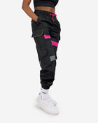 Colorblock Nylon Pants