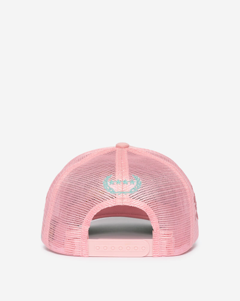Field Grade Girls Girls Girls Mesh Back Trucker Hat 1006542 Pink 3
