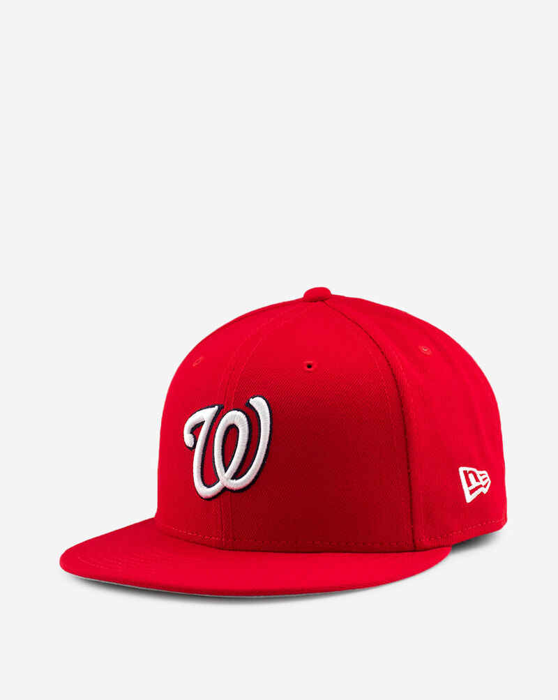 New Era Washington Nationals Basic Snapback 11590989 Red 3