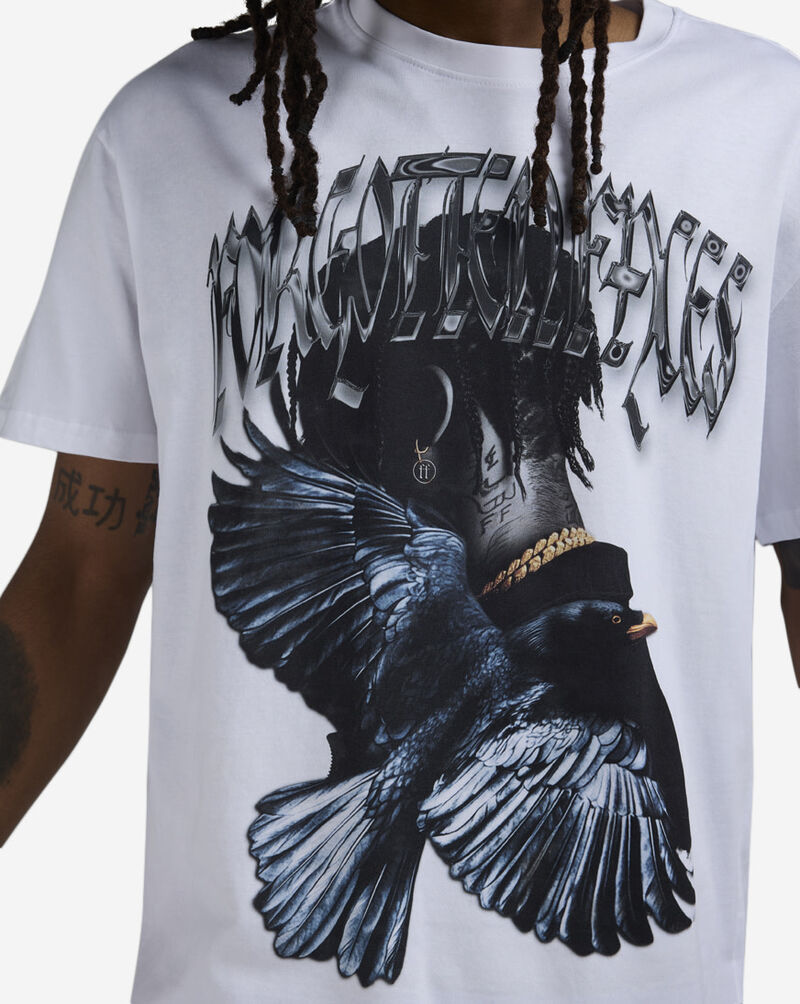 Forgotten Faces Forgotten Raven Tee FOFUS149-00220 White 3