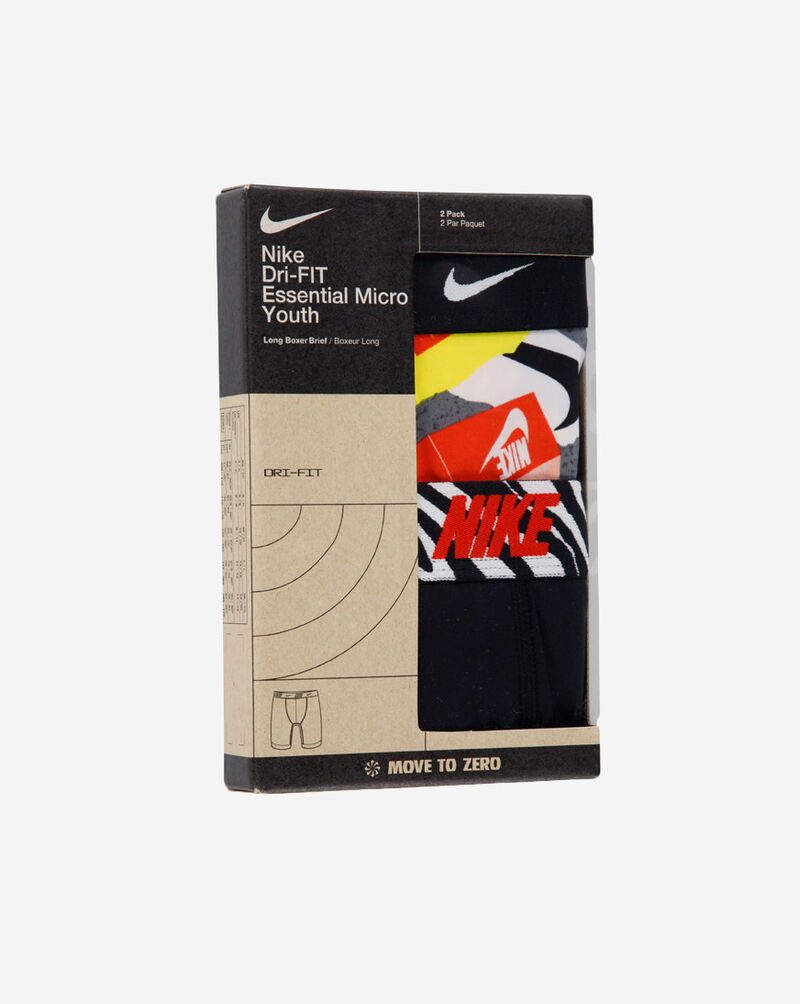 Nike Big Kids' 2PK Printed Boxer Briefs 9N1061-W4H Multi 4