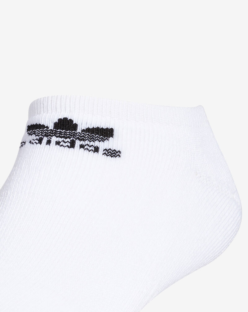 adidas Trefoil No-Show Socks 6 Pairs BH6435B White 2