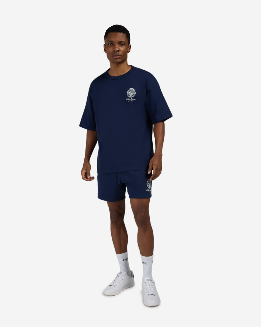 Shop Polo Ralph Lauren 5-Inch Relaxed Fit Jersey Graphic Short