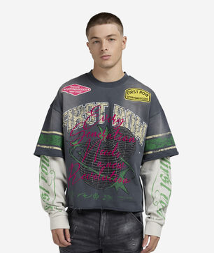 Revolution Long Sleeve 2Fer Tee